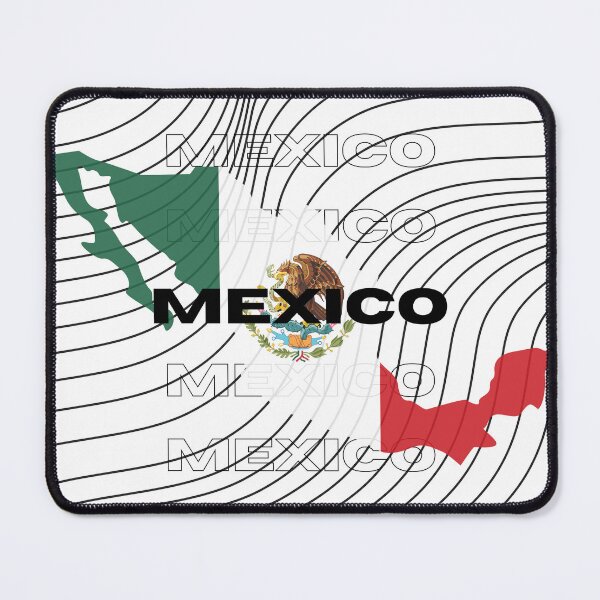 Item preview, Flag Map of Mexico designed and sold by nyblydd.
