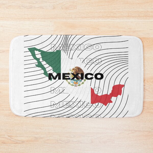 Item preview, Flag Map of Mexico designed and sold by nyblydd.