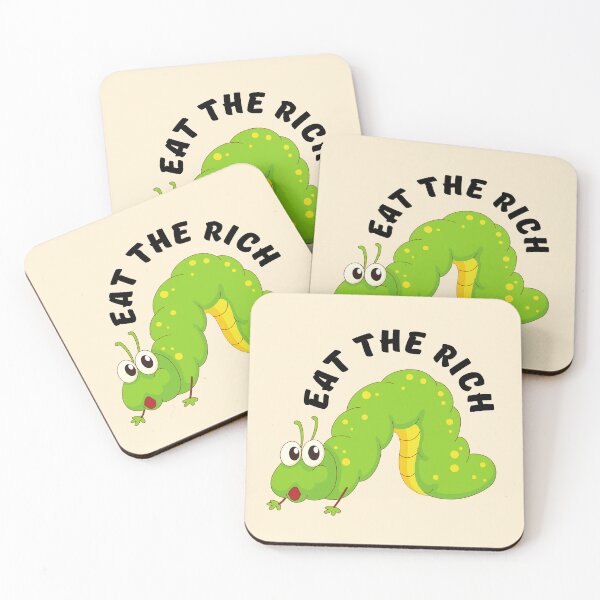 Item preview, Eat The Rich, Hungry Caterpillar designed and sold by Fanverse Merchandise.