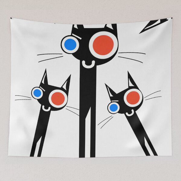Item preview, Mystical Feline Elegance – Enchanting Cat Wall Art #9 designed and sold by MorningTrends.