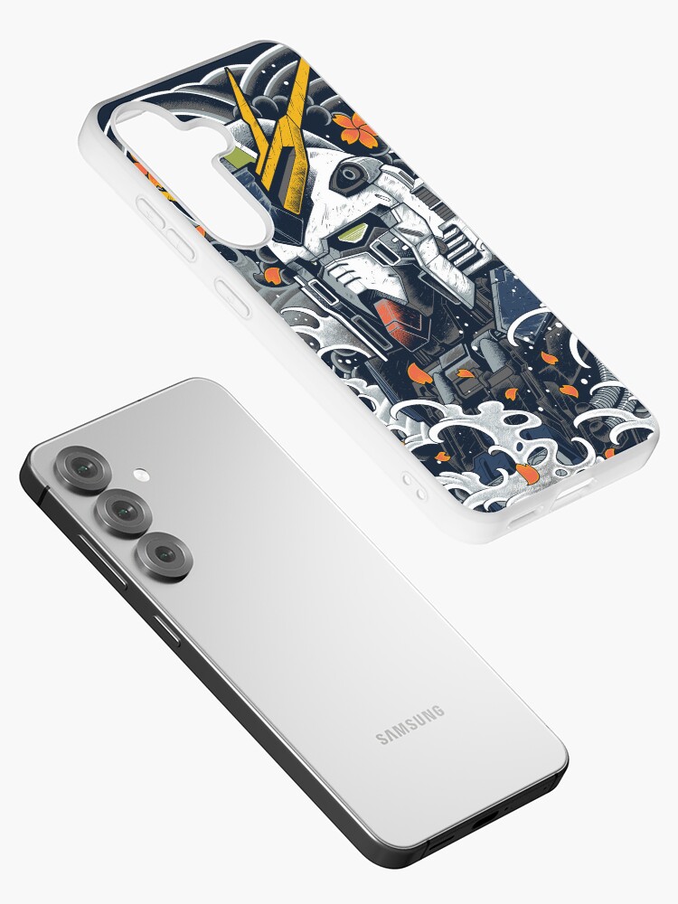 Thumbnail 2 of 4, Samsung Galaxy Phone Case, Nu Gundam Awesome designed and sold by Snapnfit.