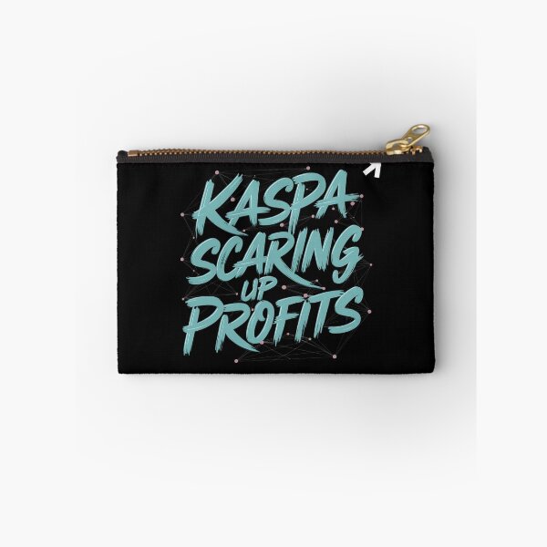 Item preview, Kaspa Lightning Network Crypto Minimalist Design designed and sold by RadDeck.