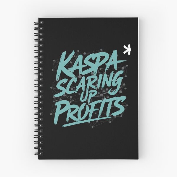Item preview, Kaspa to the Moon Bullish Crypto Art designed and sold by RadDeck.