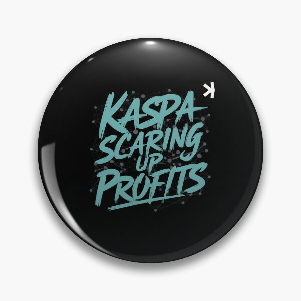 Item preview, Kaspa to the Moon Bullish Crypto Art designed and sold by RadDeck.