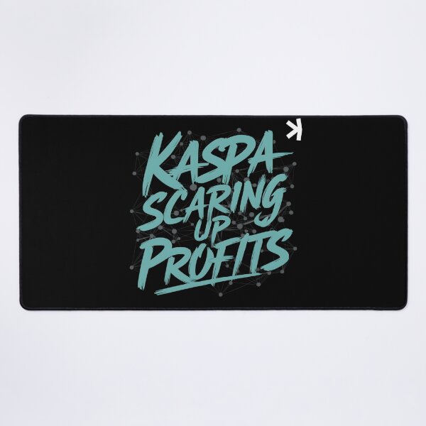 Item preview, Kaspa to the Moon Bullish Crypto Art designed and sold by RadDeck.