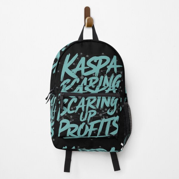 Item preview, Kaspa to the Moon Bullish Crypto Art designed and sold by RadDeck.