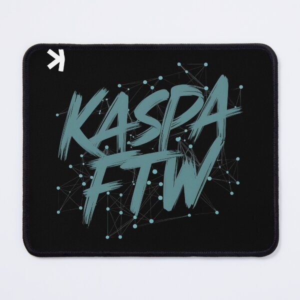 Item preview, Kaspa Glow The Bright Future of Crypto designed and sold by RadDeck.