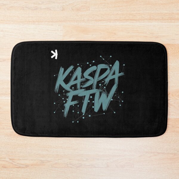 Item preview, Kaspa Glow The Bright Future of Crypto designed and sold by RadDeck.