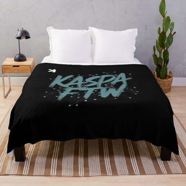 Item preview, Kaspa Glow The Bright Future of Crypto designed and sold by RadDeck.