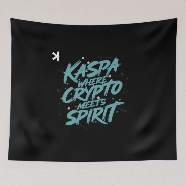 Item preview, Kaspa Cyberpunk The Future of Decentralized Finance designed and sold by RadDeck.
