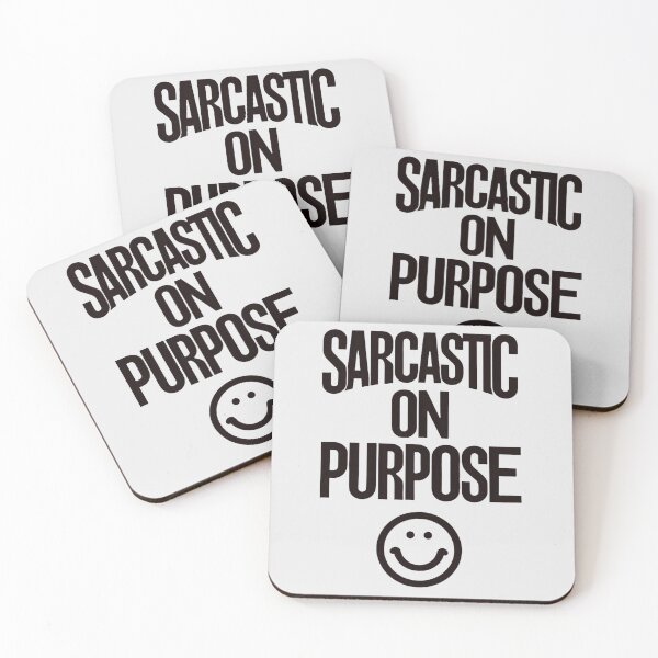 Item preview, Sarcastic on Purpose designed and sold by IskandarDesigns.