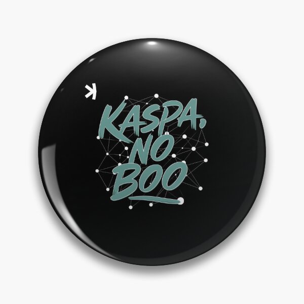 Item preview, Kaspa Blockchain Waves The Flow of Decentralization designed and sold by RadDeck.