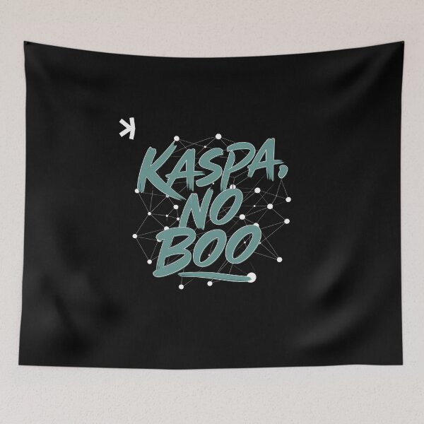 Item preview, Kaspa Blockchain Waves The Flow of Decentralization designed and sold by RadDeck.