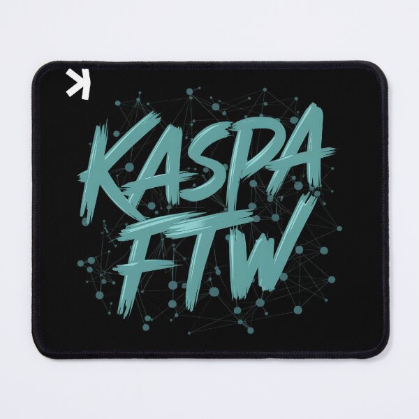 Item preview, Kaspa Space The Future of Digital Transactions designed and sold by RadDeck.