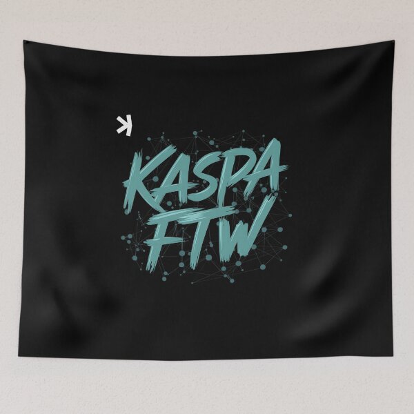 Item preview, Kaspa Space The Future of Digital Transactions designed and sold by RadDeck.