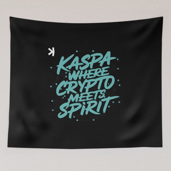 Item preview, Kaspa Shadow Mysterious Crypto Power designed and sold by RadDeck.