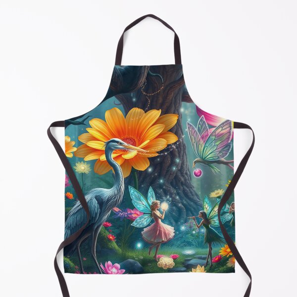 Item preview, Heron and fairies designed and sold by MarilynBaldey7.