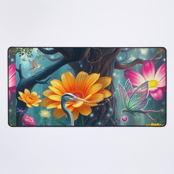 Item preview, Heron and fairies designed and sold by MarilynBaldey7.