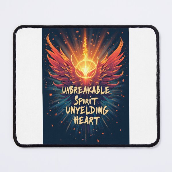 Item preview, Unbreakable Spirit, Unyielding Heart: The Fire Within designed and sold by Thread-Verse.