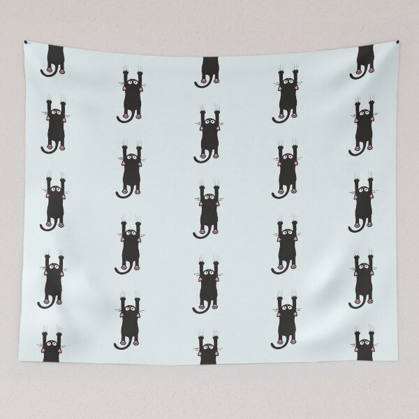 Item preview, Black Cat Holding On designed and sold by Fanverse Merchandise.