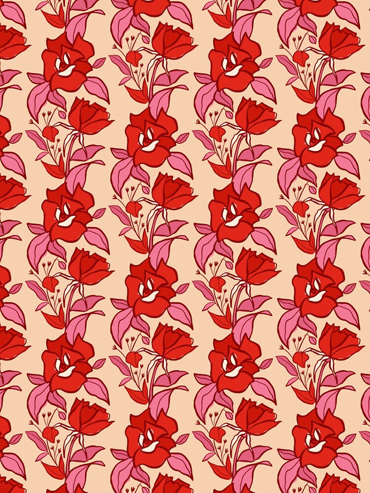 Thumbnail 5 of 5, iPhone Case, Red Roses Pink Roses designed and sold by AnniBoDesign.