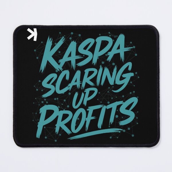 Item preview, Kaspa Flux The EverChanging Crypto Space designed and sold by RadDeck.