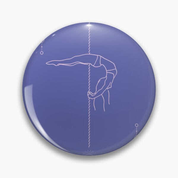 Item preview, Pole dancing illustration | Purple-Blue collection designed and sold by MarieBlly.