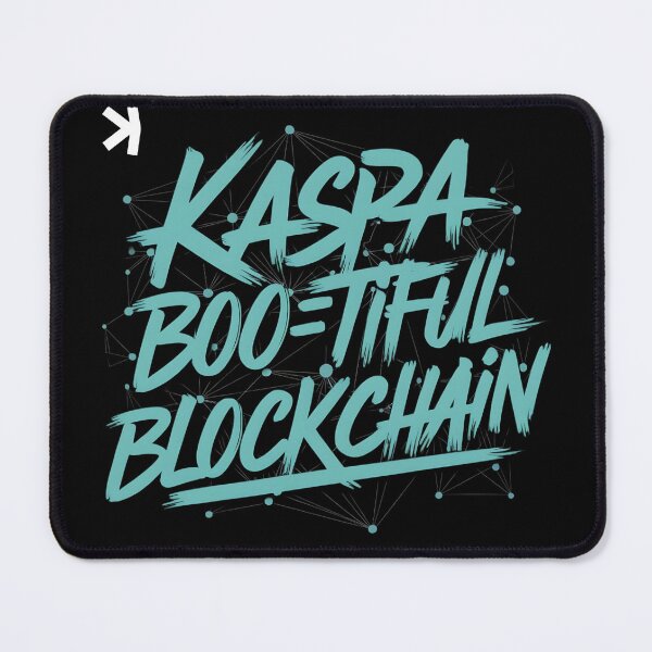 Item preview, Kaspa Fire The Burning Passion for Crypto designed and sold by RadDeck.