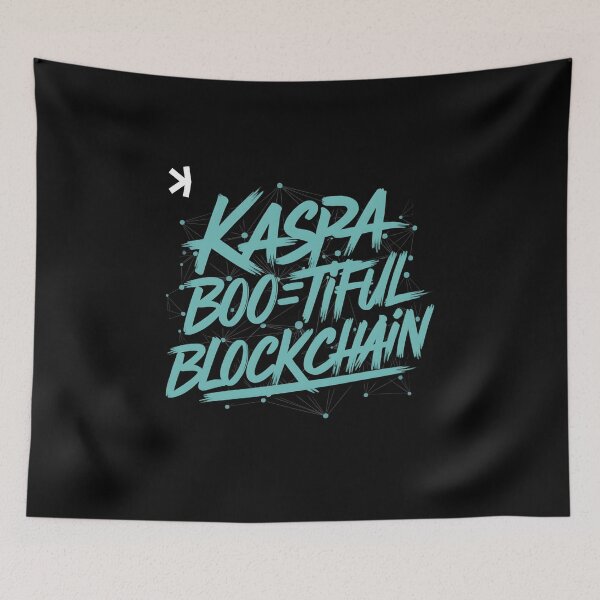 Item preview, Kaspa Fire The Burning Passion for Crypto designed and sold by RadDeck.