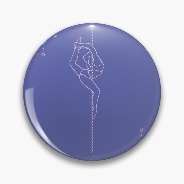 Item preview, Pole dancing illustration | Purple-Blue collection designed and sold by MarieBlly.