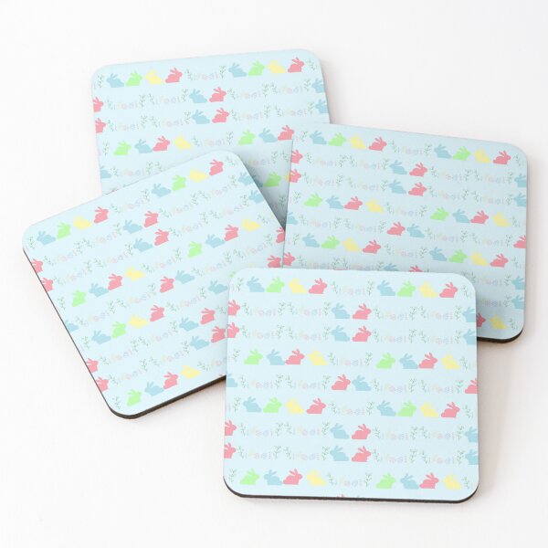 Item preview, Easter Bunny Delight: Seamless Pattern designed and sold by TheDerpyCanine.