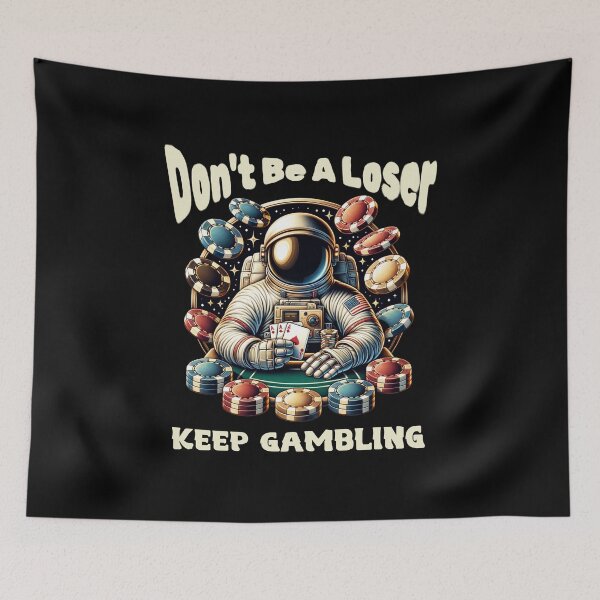 Item preview, Playing card & astronaut Gamble designed and sold by VaskarPaul.