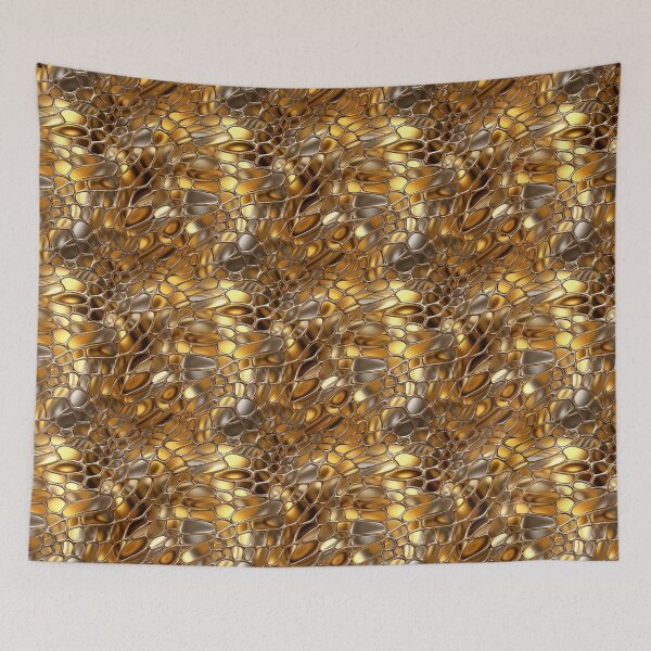 Item preview, Golden Pebble Stone Pattern | Seamless Design designed and sold by Aramdesing.