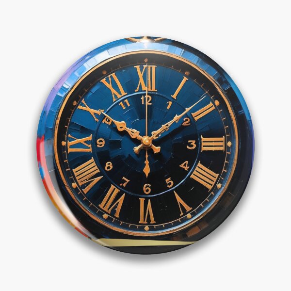 Item preview, Retrofuturistic clock designed and sold by VidyoeDesigns67.