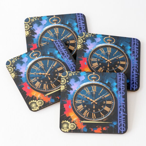 Item preview, Retrofuturistic clock designed and sold by VidyoeDesigns67.
