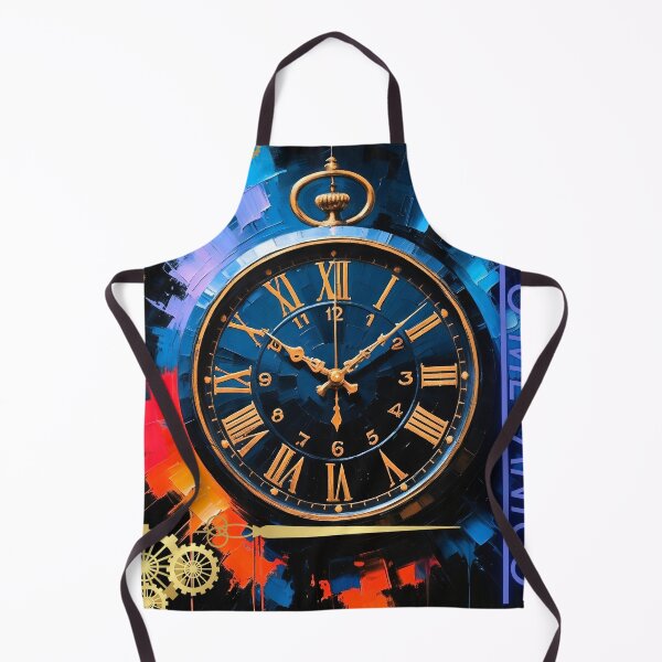 Item preview, Retrofuturistic clock designed and sold by VidyoeDesigns67.