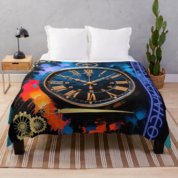 Item preview, Retrofuturistic clock designed and sold by VidyoeDesigns67.
