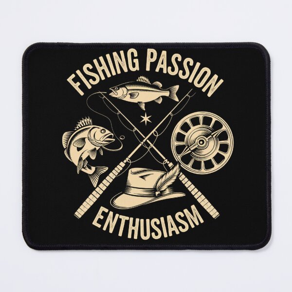 Item preview, Fishing Passion Enthusiasm designed and sold by wzetart.