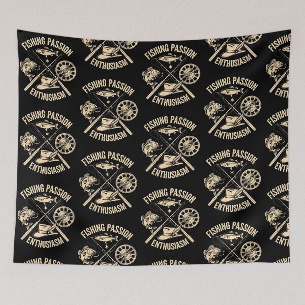 Item preview, Fishing Passion Enthusiasm designed and sold by wzetart.