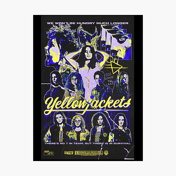 Artikel-Vorschau von Yellowjackets-Plakat im Retro-Stil, designt und verkauft von pavloskydelber.