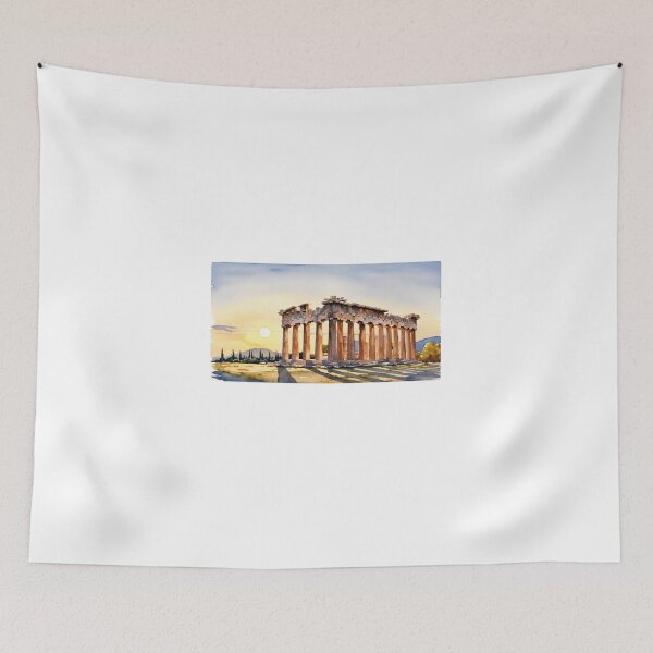 Item preview, Athens - "Ruins under the Sun" designed and sold by StormArte.