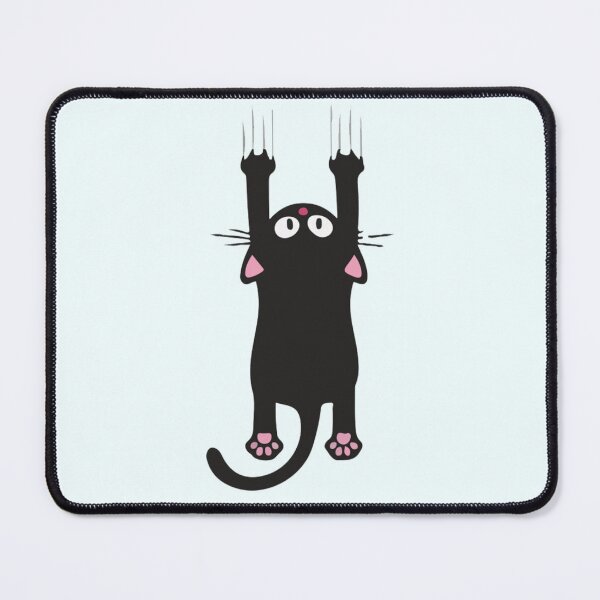 Item preview, Black Cat Holding On designed and sold by Fanverse Merchandise.