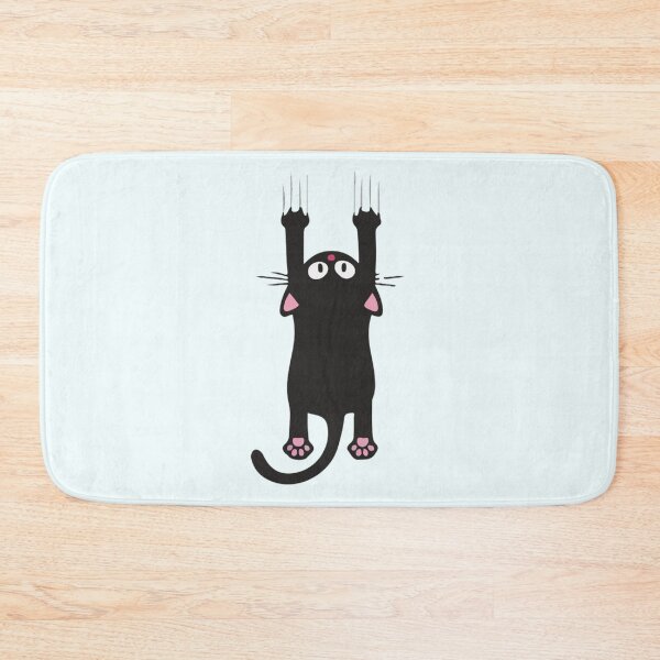 Item preview, Black Cat Holding On designed and sold by Fanverse Merchandise.