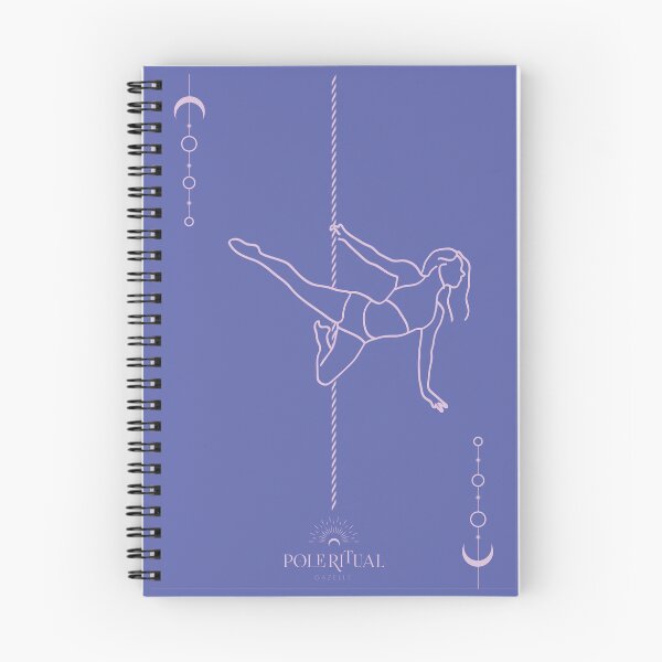 Item preview, Pole dancing illustration | Purple-Blue collection designed and sold by MarieBlly.