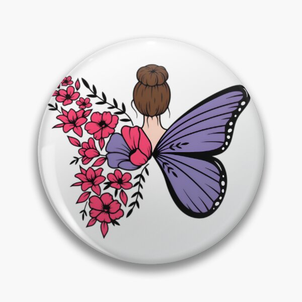Item preview, Enchanted Butterfly Woman designed and sold by Art is my Voice .