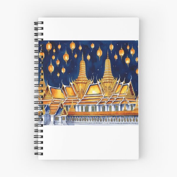 Item preview, Bangkok - "Golden Lights in Bangkok" designed and sold by StormArte.