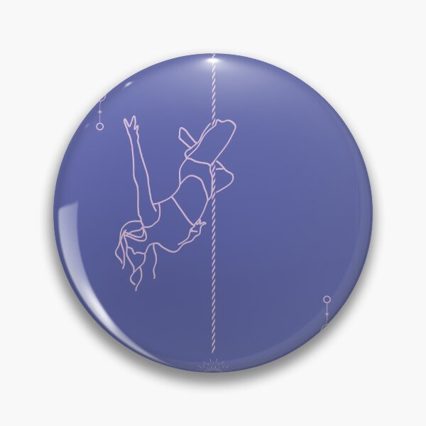 Item preview, Pole dancing illustration | Purple-Blue collection designed and sold by MarieBlly.