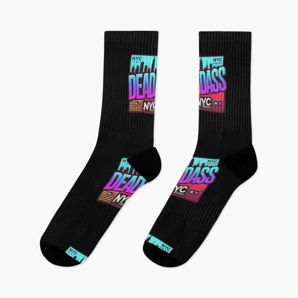 Item preview, Colorful Deadass Graffiti NYC Sticker – Neon Urban Street Art designed and sold by Ripoubsb.