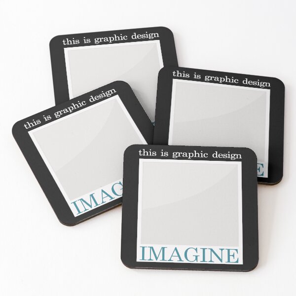 Item preview, "This Is Graphic Design: IMAGINE" Statement  designed and sold by DG-ShopLT.