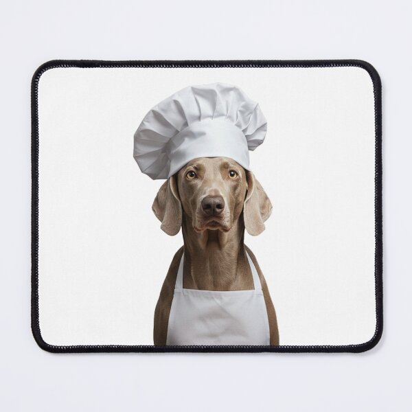 Item preview, Weimaraner chef designed and sold by Dog Lover Club.